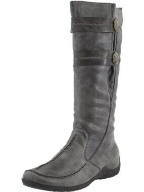 Rieker Women's Astrid 70 Boot in Smoke/Stein Grey Size 37 (US 6)